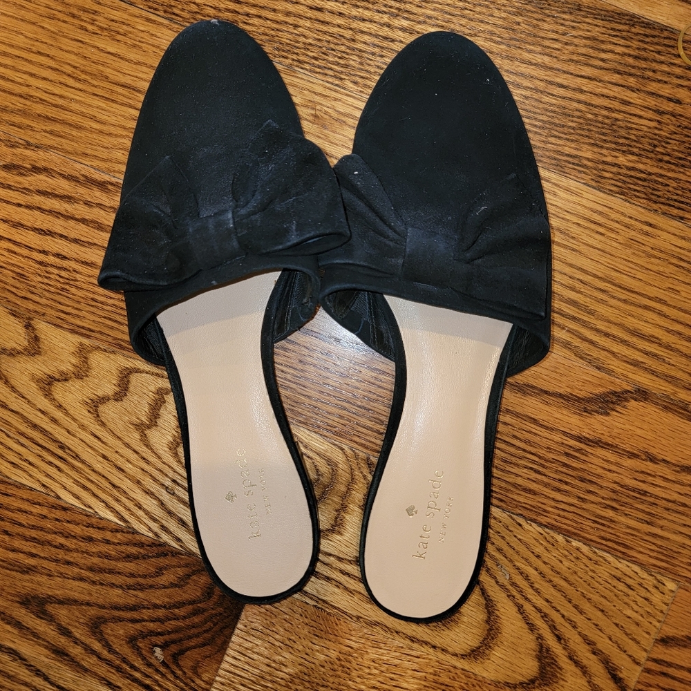 Kate Spade bow mule